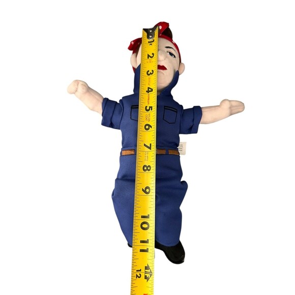 The Unemployed Philosophers Guild Rosie The Riveter Little Thinker Plush - Picture 2 of 7